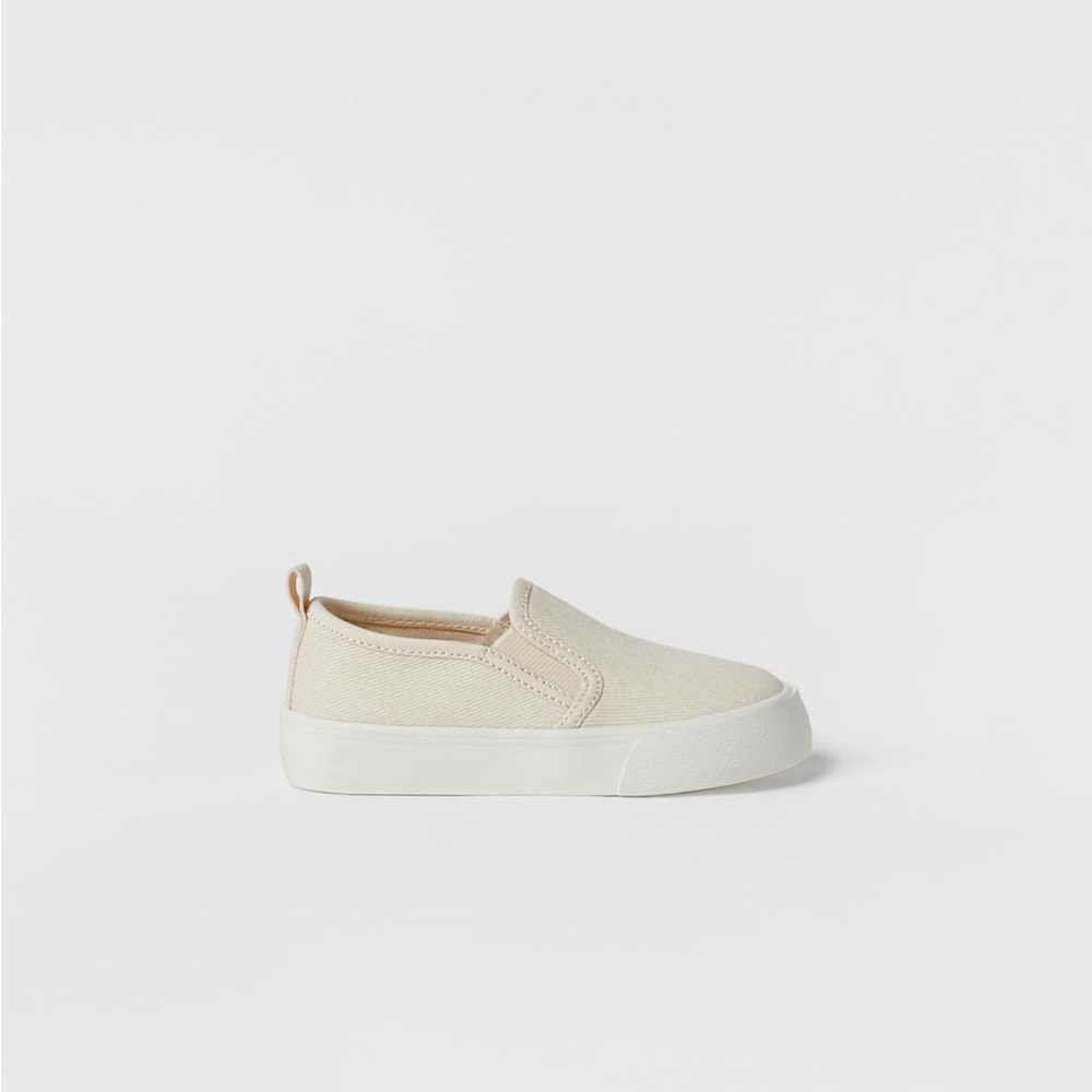 Zara Cotton Slip-ons